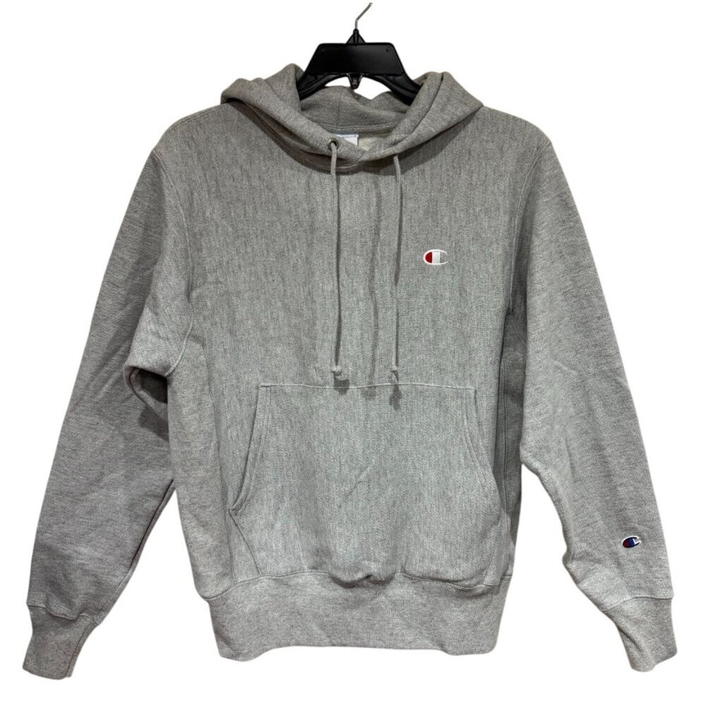 Champion Reverse Weave Size Small‎ Heather Gray Hoodie Sweatshirt HARDLY WORN!